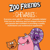 21st Century, Zoo Friends Complete, Children's Multivitamin / Multimineral Supplement, 60 Chewable Tablets