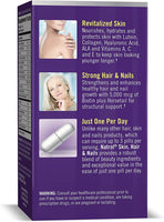 Natrol Skin Hair & Nails Advanced Beauty 60 Capsules