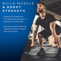 MuscleTech Muscle Builder Muscle Builder | Suplementos de construção muscular para homens e mulheres | Reforço de Óxido Nítrico | Suplemento de treino para ganho muscular | 400mg de pico de ATP para maior força, 60 comprimidos