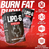Nutrex Research LIPO-6 Hardcore 60 Capsules