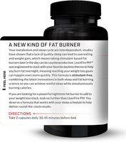 Force Factor, Queimador de Gordura Noturno, Leanfire PM, 60 Cápsulas