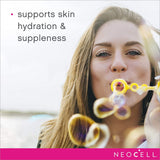 Ácido hialurônico NeoCell, hidratação diária para hidratação e suplementação da pele, 100 mg, 60 cápsulas