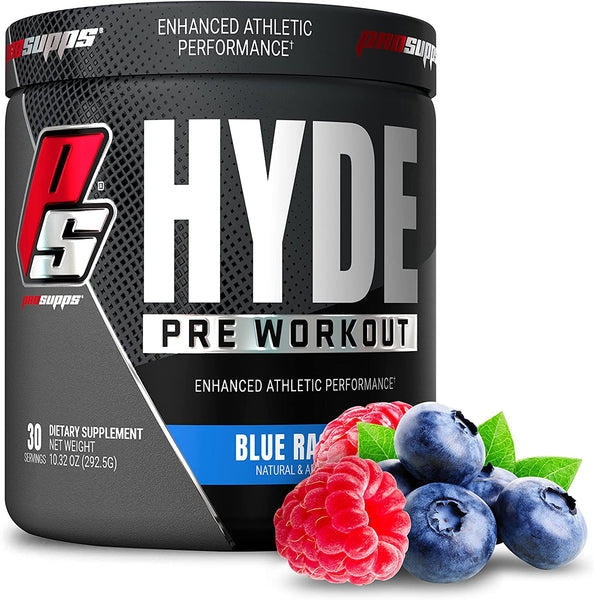 ProSupps Hyde Pre-Workout - BLUE RASPBERRY (30 Servings)