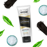 Active Wow 24K White All Natural Whitening Toothpaste Charcoal + Mint 4 oz (113 g)