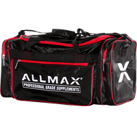 ALLMAX Nutrition ALLMAX Premium Fitness Gym Bag Black & Red