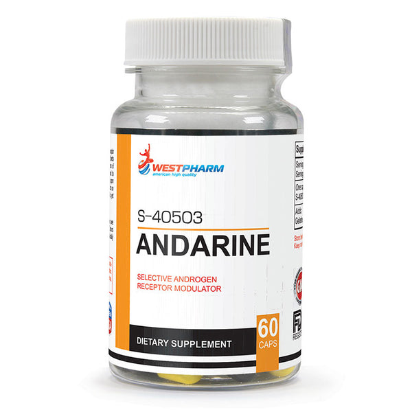WestPharm, Andarina (S-40503) (60 cápsulas / 25 mg.)