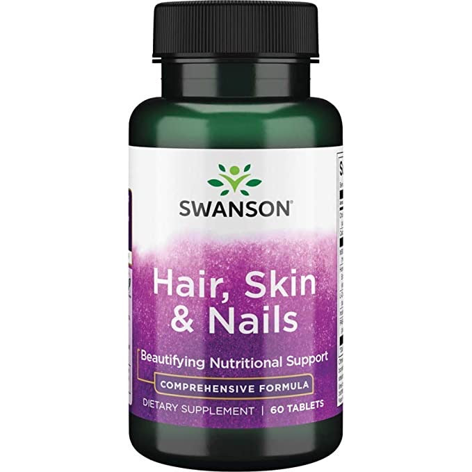Swanson, Hair Skin Nails, 60 comprimidos