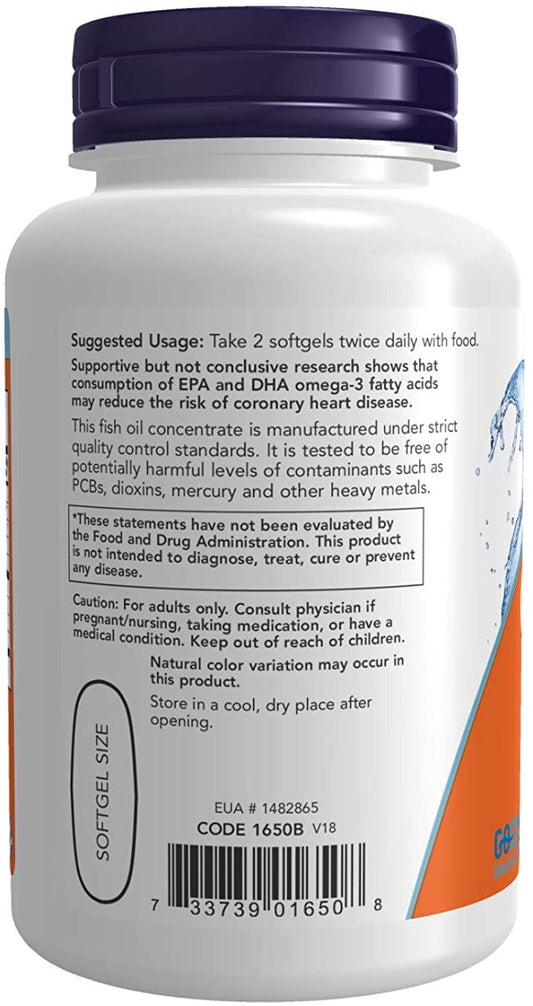 Ômega 3 (100 Softgels) - Now Foods