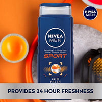 NIVEA for Men Sport 3 en 1 Gel de lavado corporal 500ml