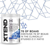 XTEND Original BCAA Powder Blue Raspberry Ice - 30 Servings