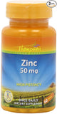 Zinc tabletas, de alta potencia, 50 mg, 60 Count
