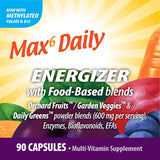 Nature's Way Alive! Max 6 Daily Multi-Vitamin 90 Veg Capsules