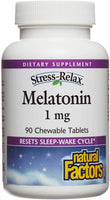 Melatonina 1 mg Fatores naturais 90 comprimidos