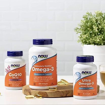 Ômega 3 (100 Softgels) - Now Foods