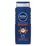 NIVEA for Men Sport 3 en 1 Gel de lavado corporal 500ml