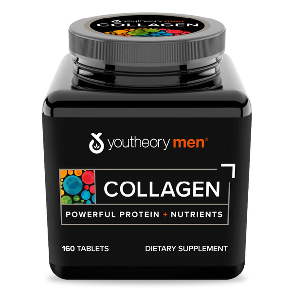 Colágeno masculino Youtheory, 160 comprimidos