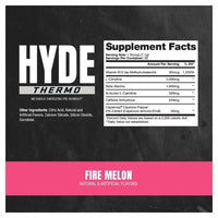 ProSupps Hyde Thermo Fire Melon (213g)